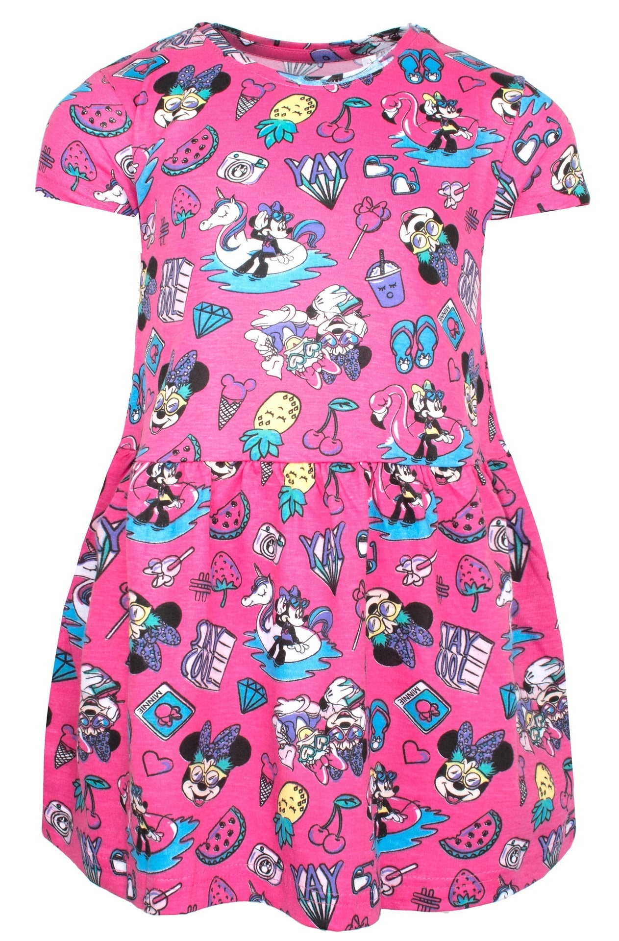 Robe – Disney Minnie Mouse Dress – rose Doodle