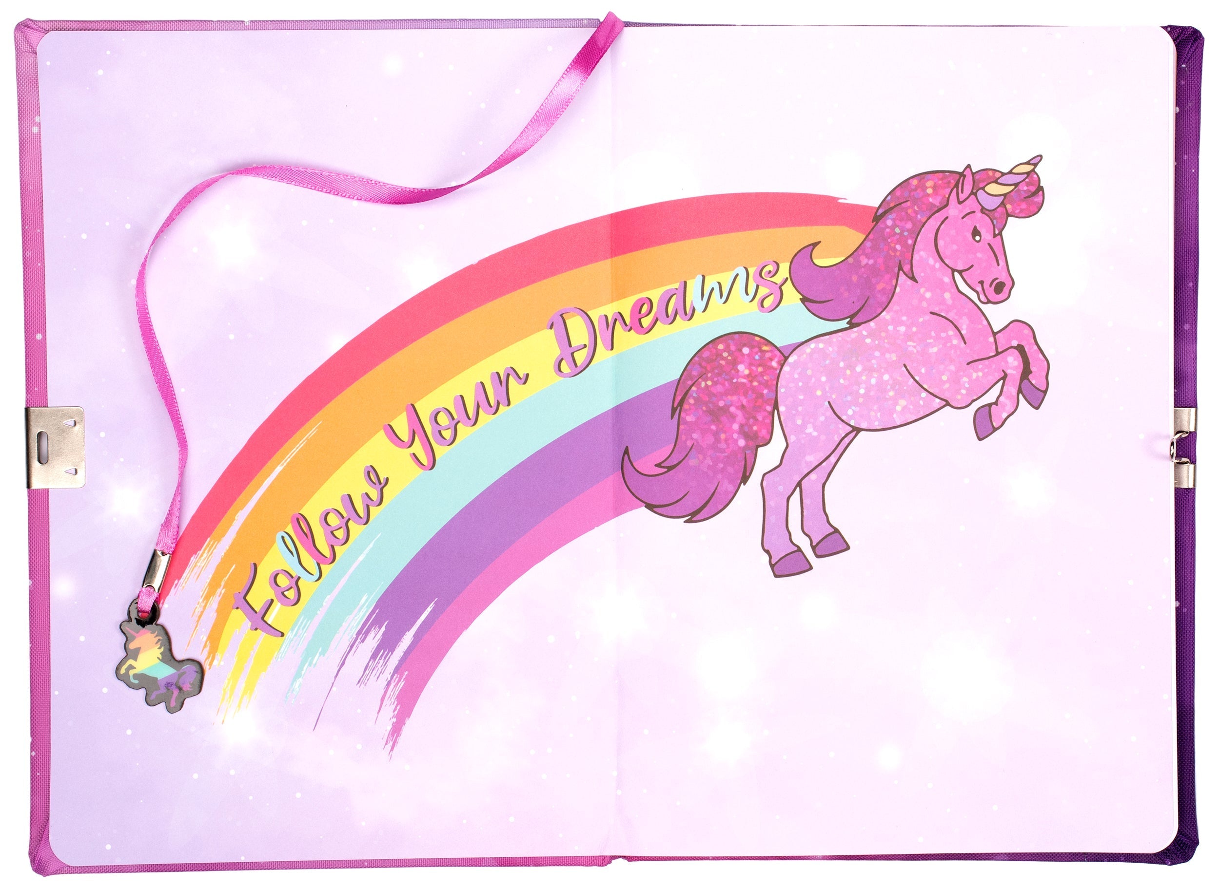 Carnet – pailleté licorne