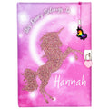 Carnet – pailleté licorne