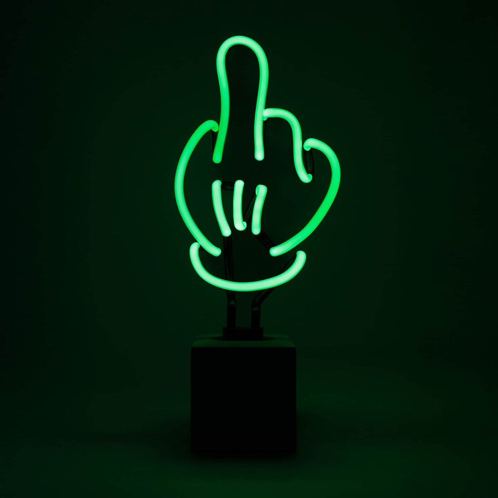 Neon Hand Lamp "Fuck"