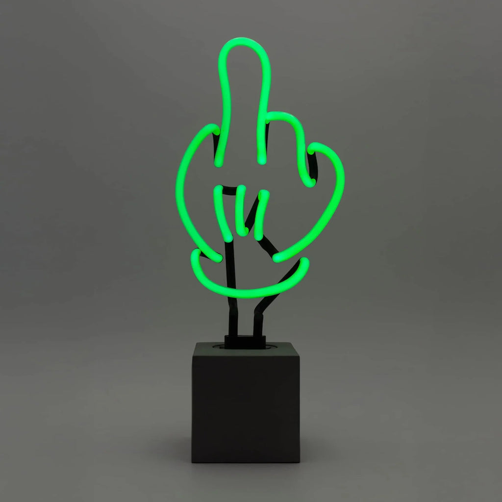 Neon Hand Lamp "Fuck"