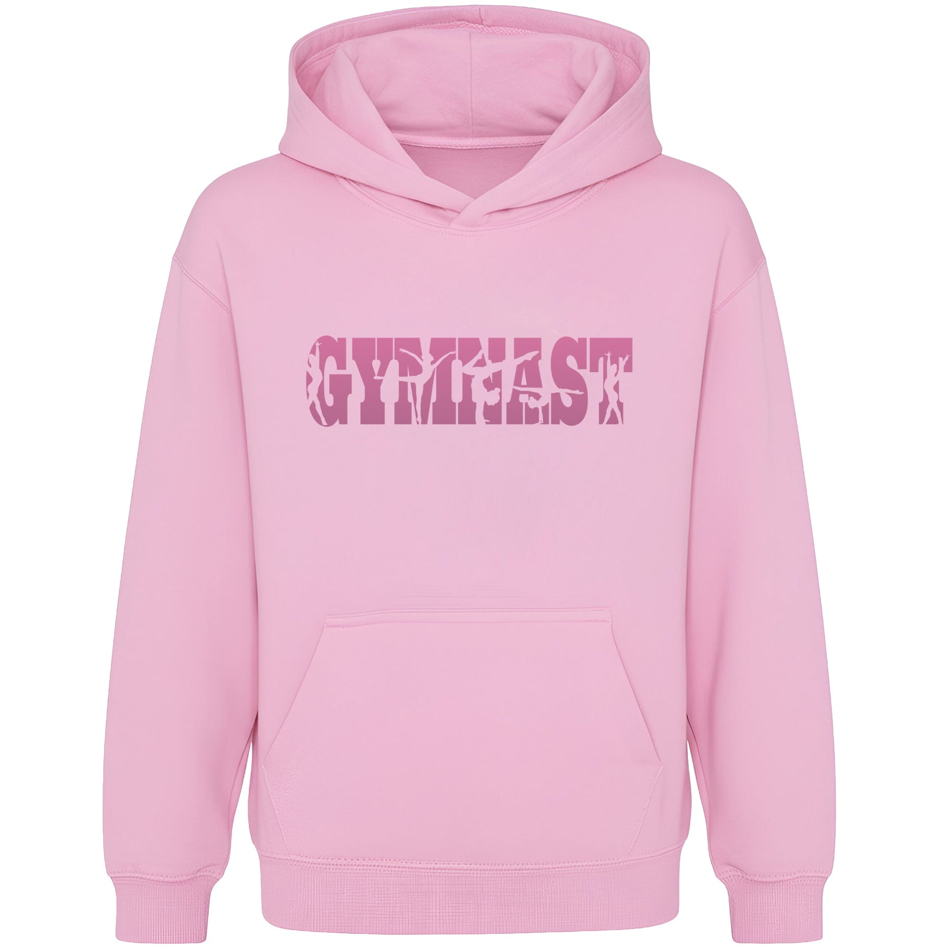 Sweat à capuche gymnastique – Fringoo Gymnastic for Cotton Rich Soft Hooded – Gymnast rose