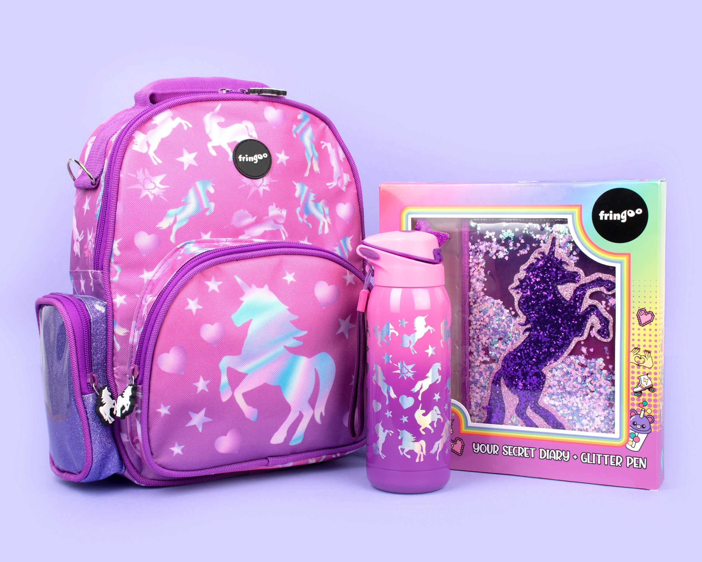 Sac à dos enfant – licorne Ombre Girls Nursery