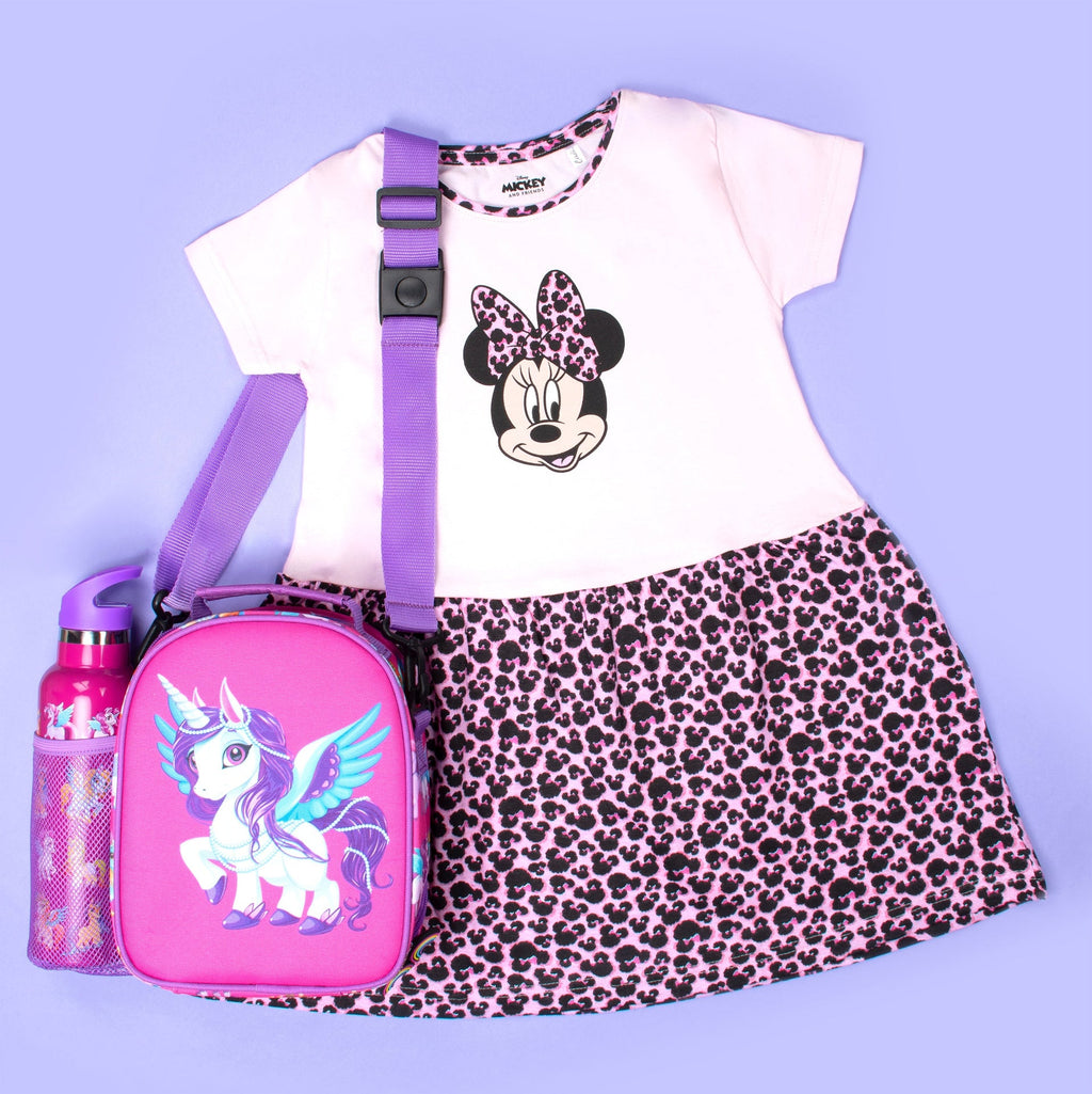Robe – Disney Minnie Mouse Dress – rose Leopard