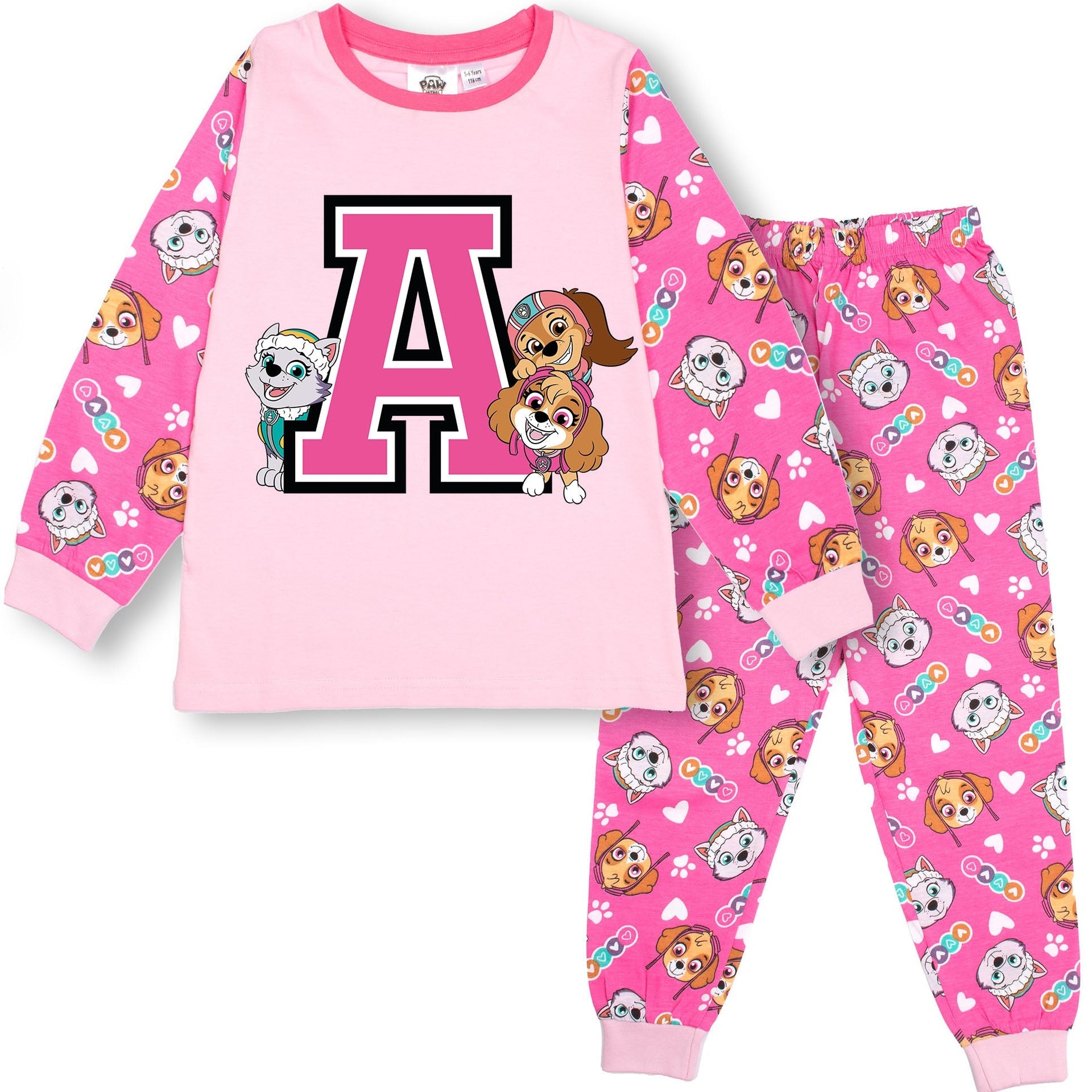 Pyjama – Paw Patrol with Letter