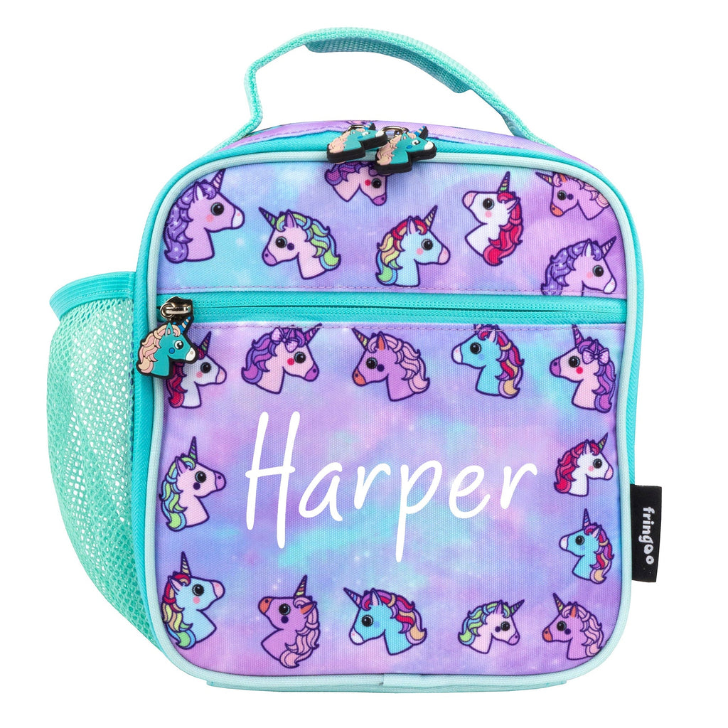 Sac repas – Pastel licorne