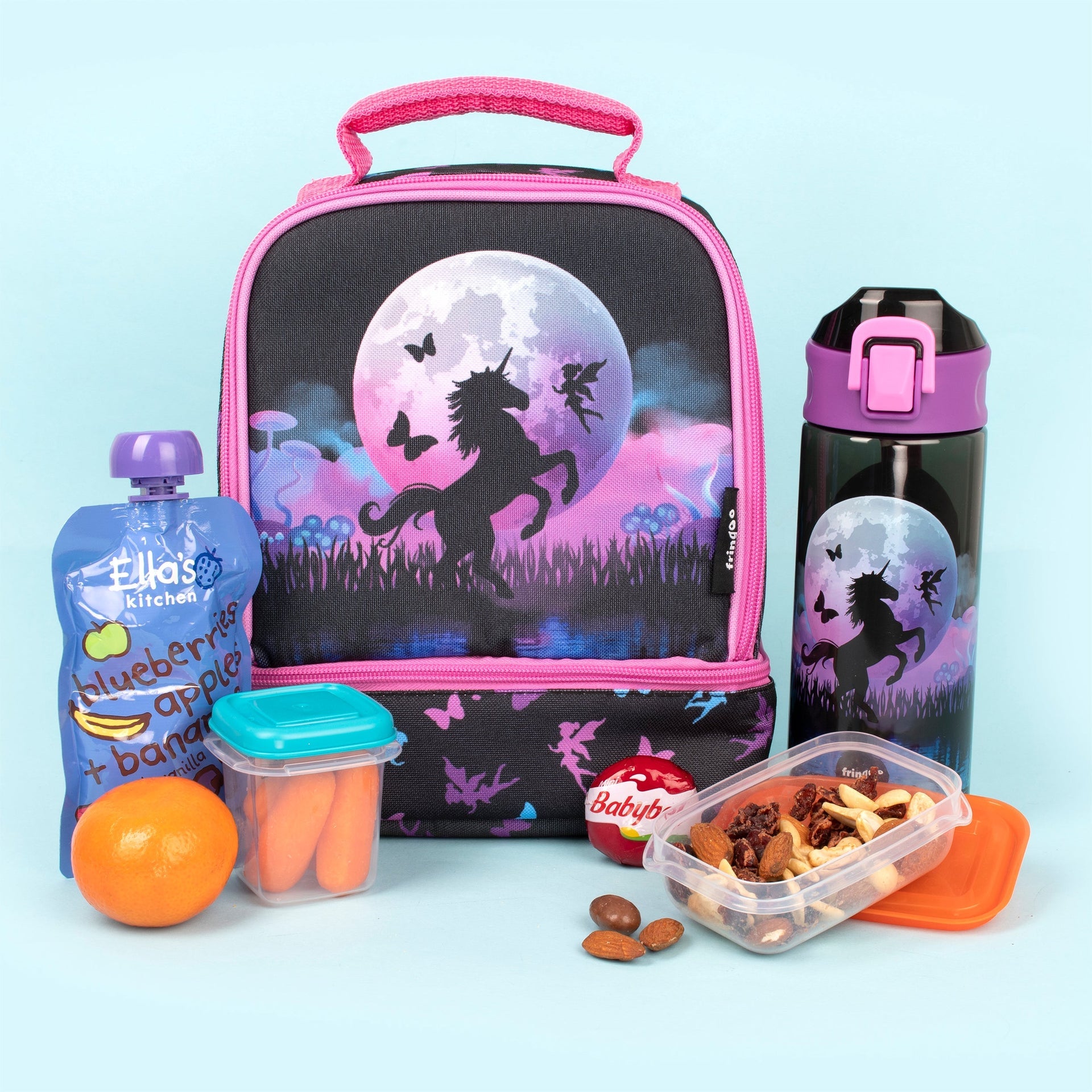 Sac repas à deux compartiments – licorne Moon