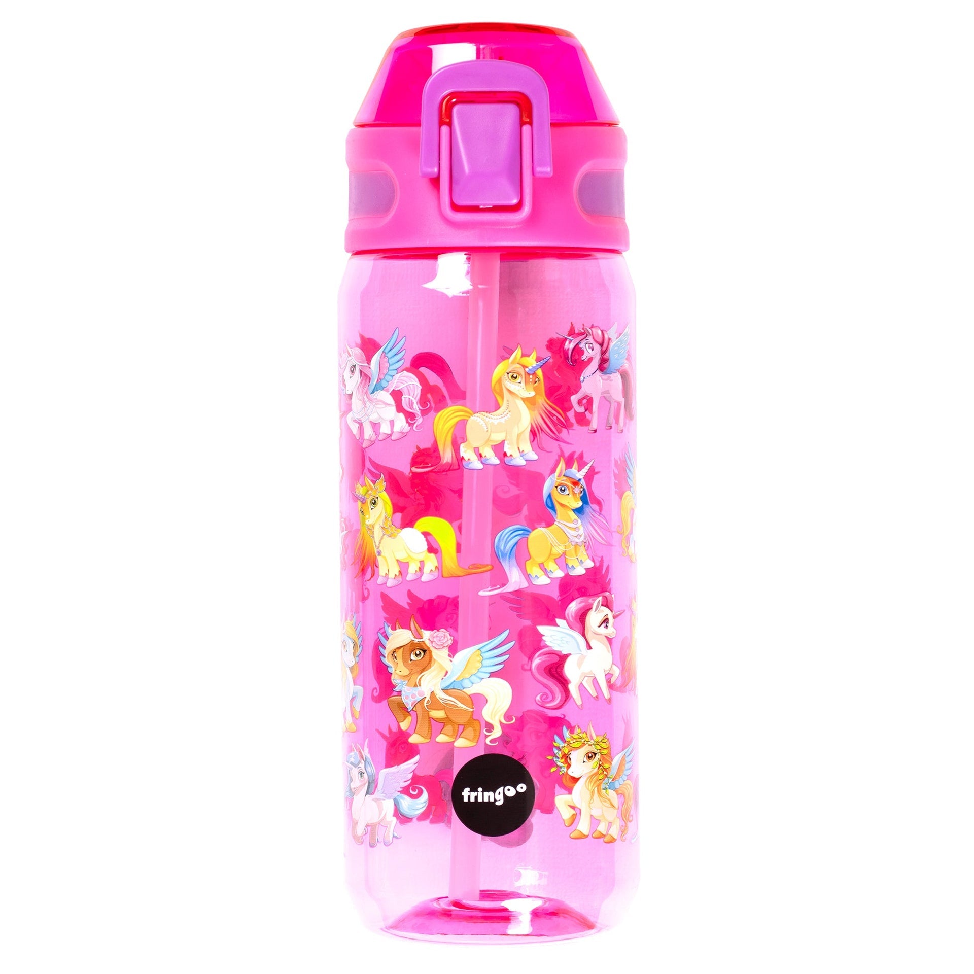 Gourde – avec paille 600 ml – Magic licorne