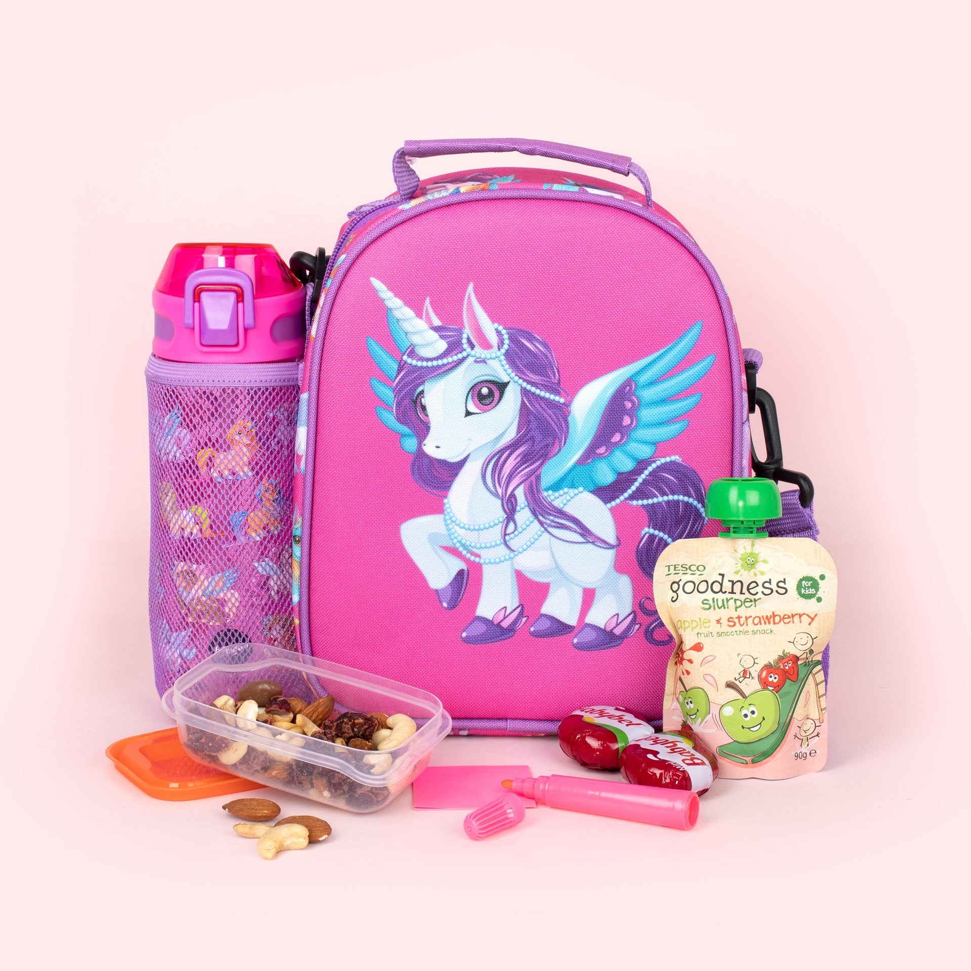 Gourde – avec paille 600 ml – Magic licorne