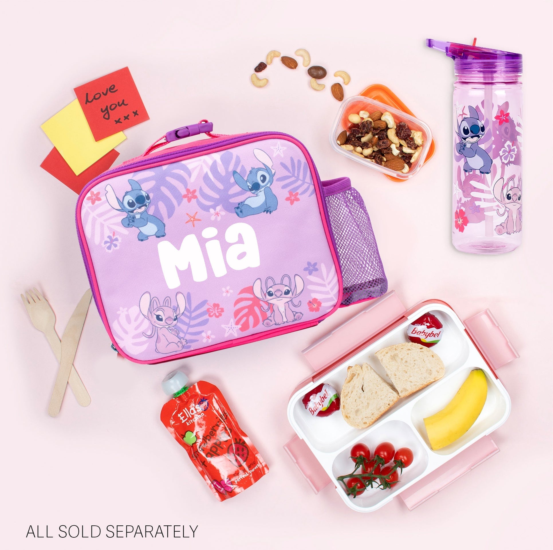 Sac repas – Stitch et Angel