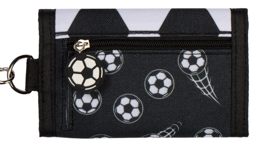 Portefeuille – football noir