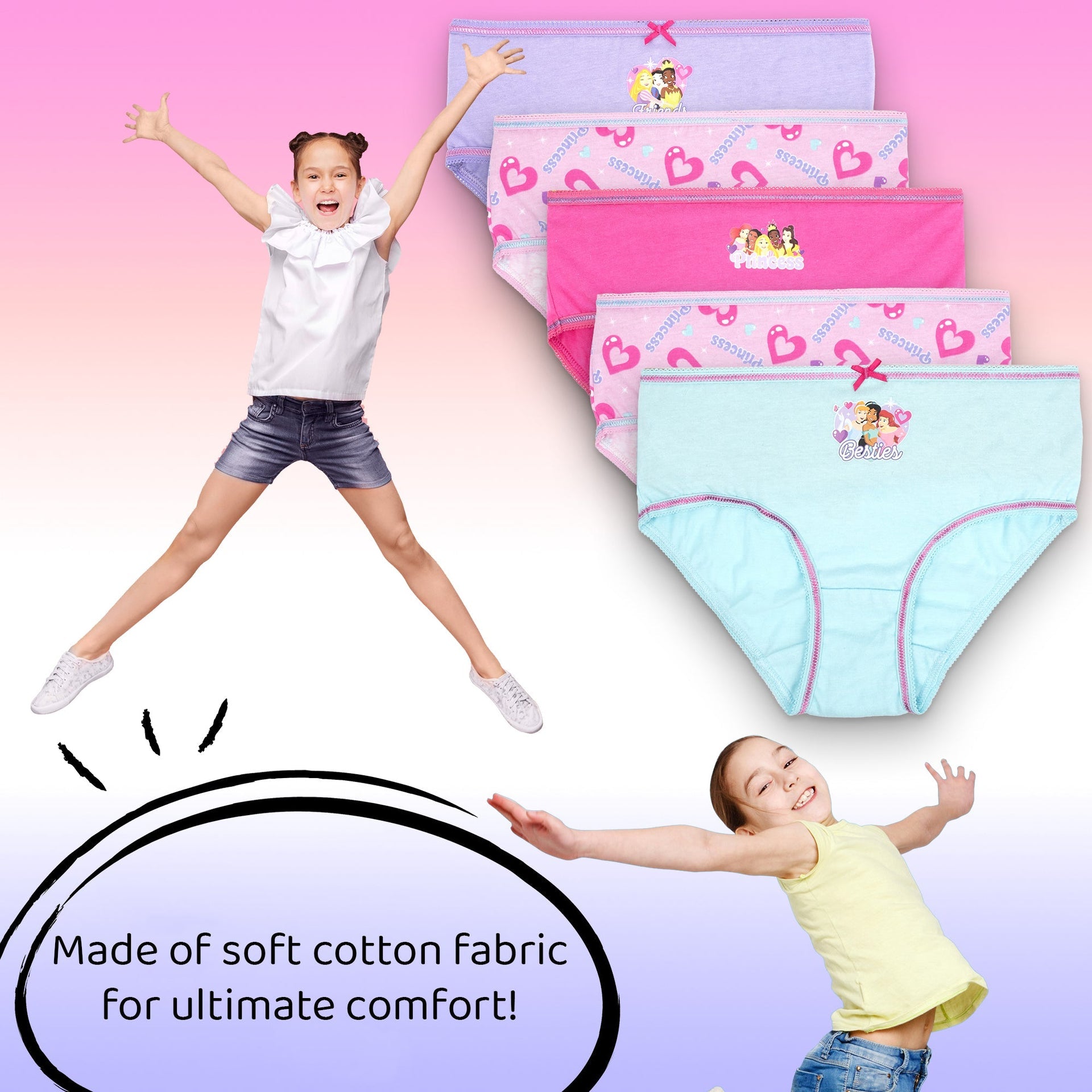 Sous-vêtement enfant – Disney Princess