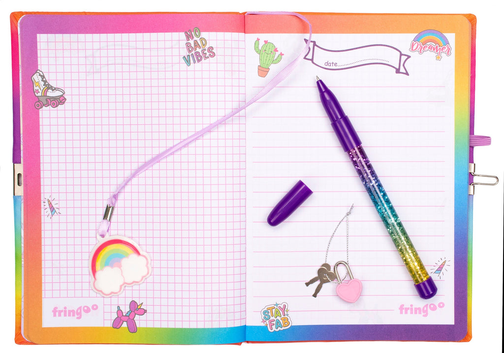 Journal secret – arc-en-ciel
