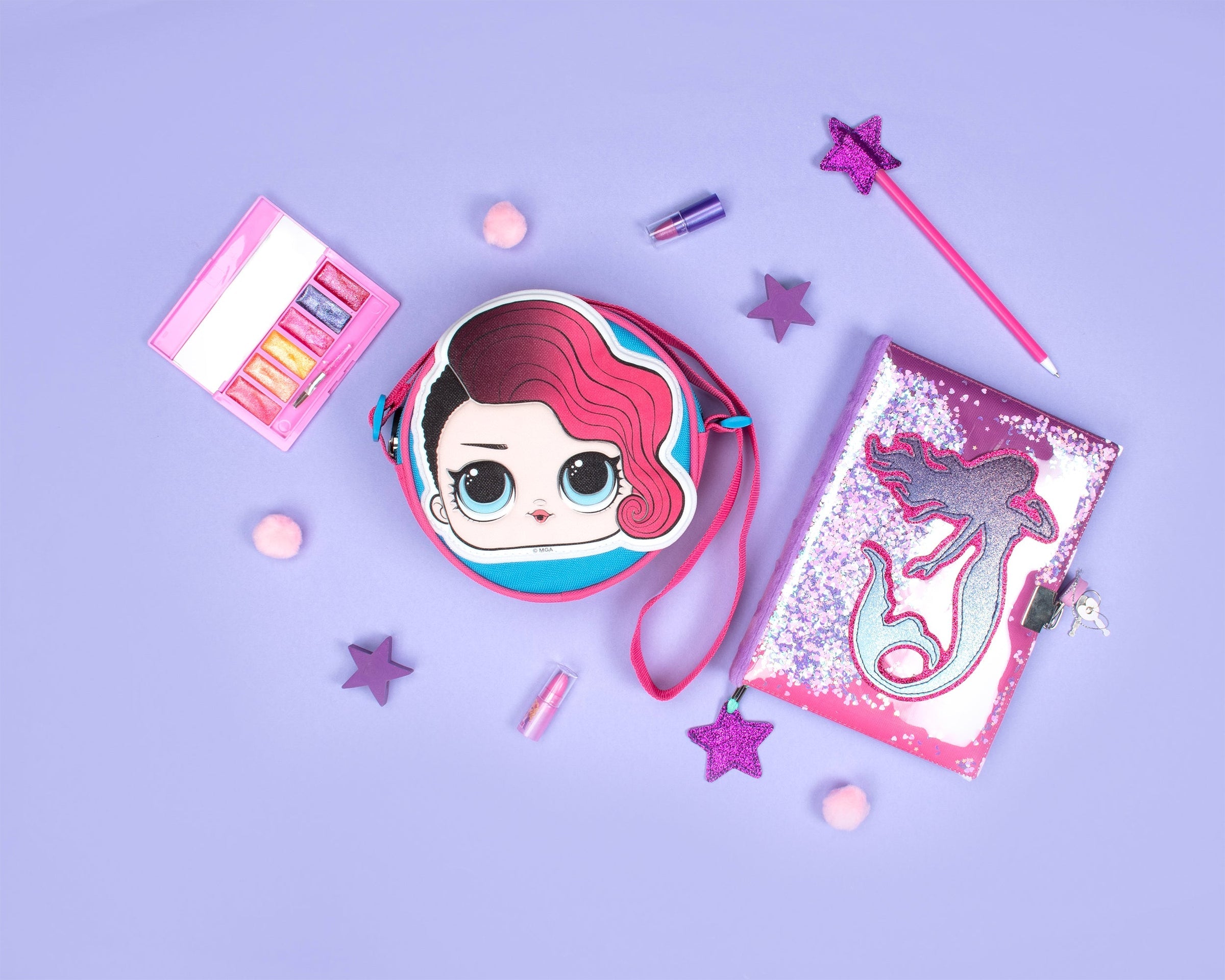 Sac à main – L.O.L pailleté Crossbody Bag – Rocker