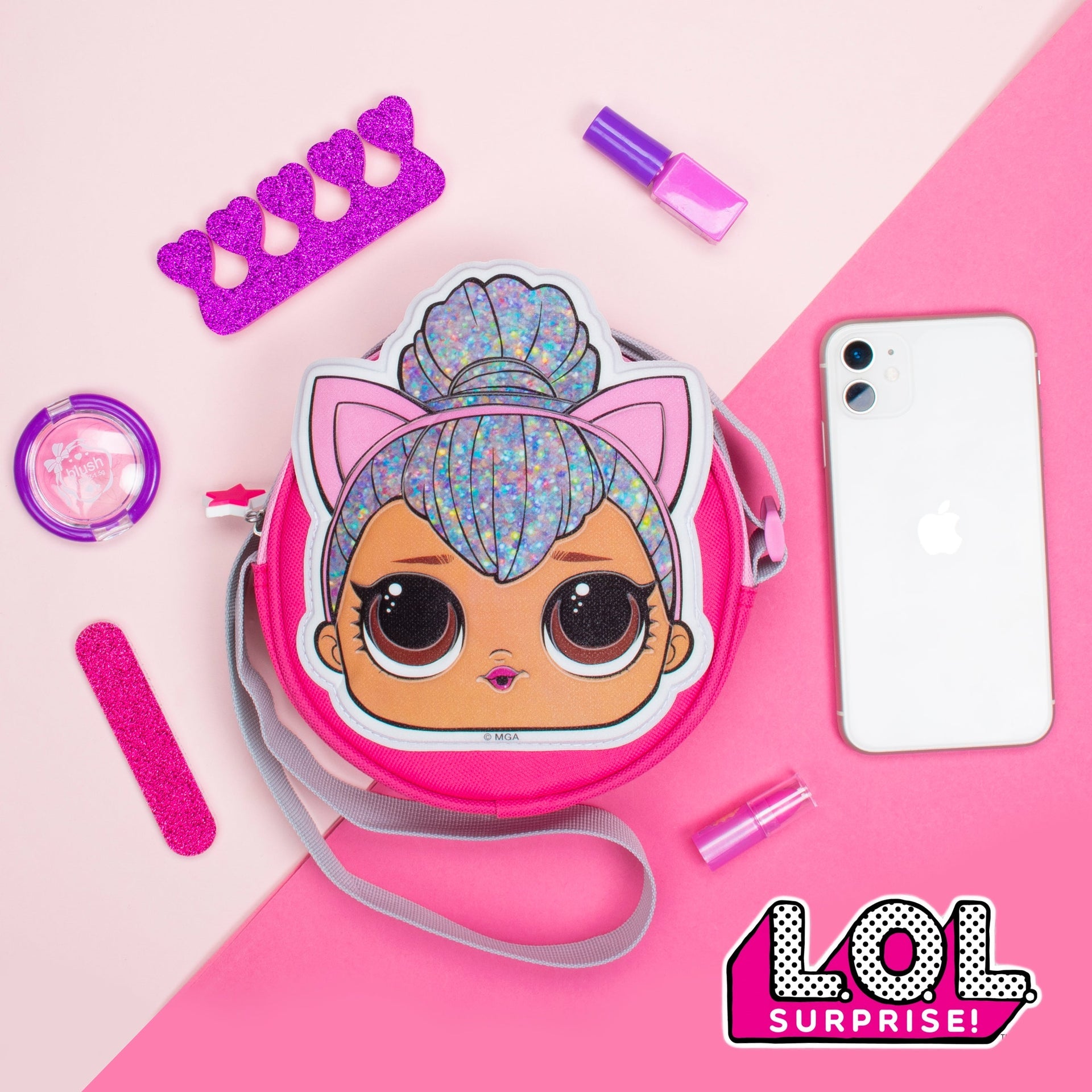 Sac à main – L.O.L pailleté Crossbody Bag – Kitty Queen