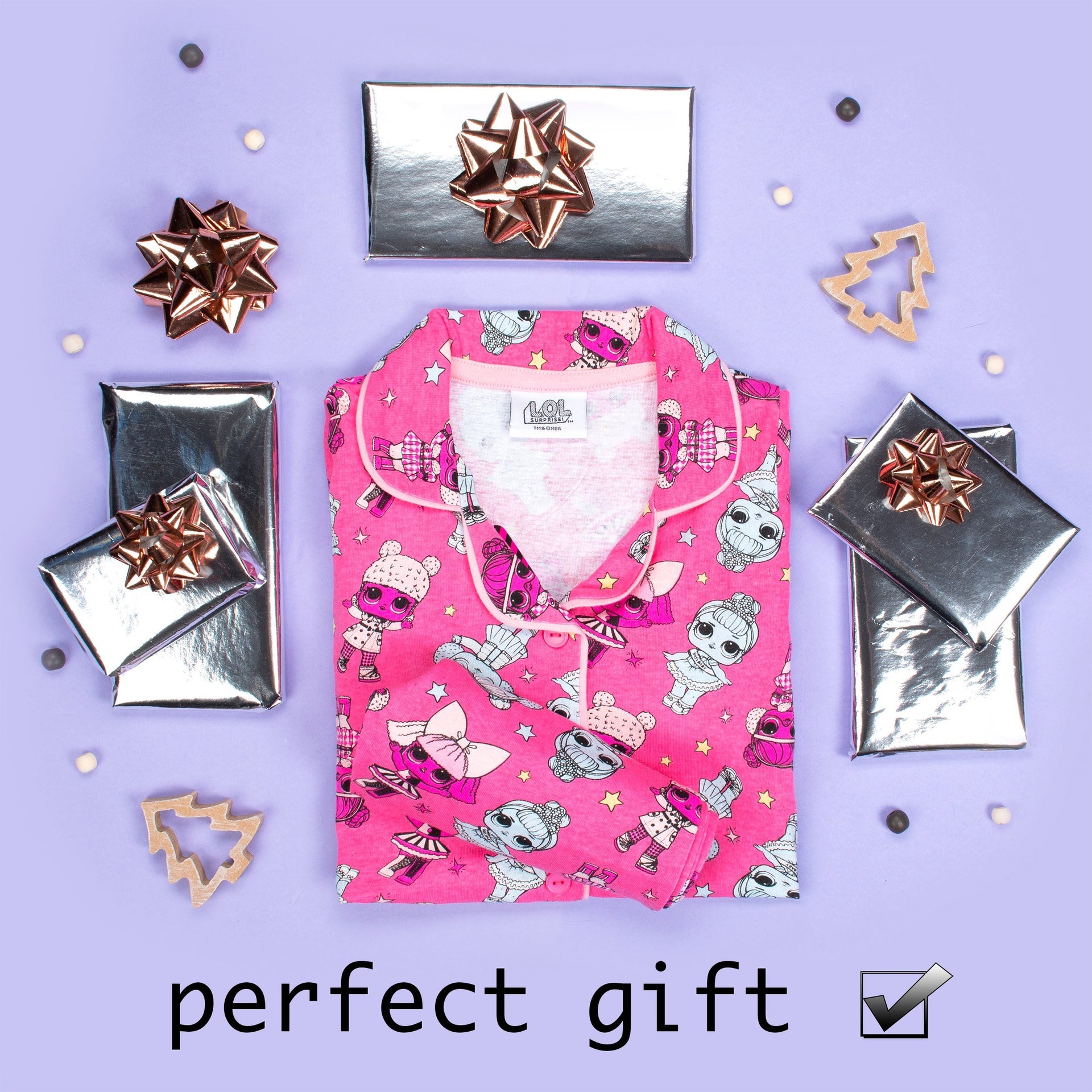 Pyjama – LOL rose with Buttons