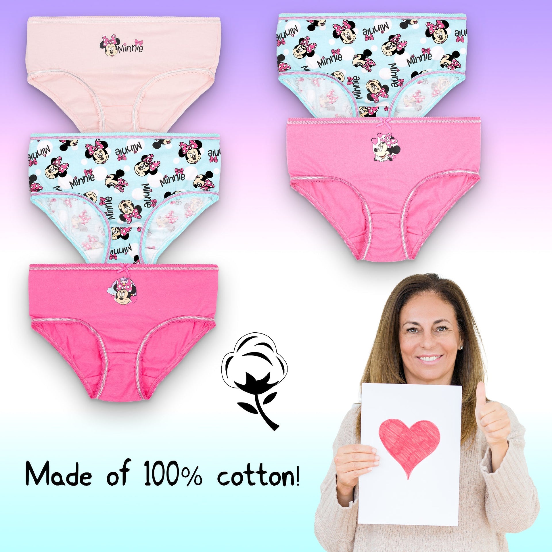 Sous-vêtement enfant – Minnie Mouse