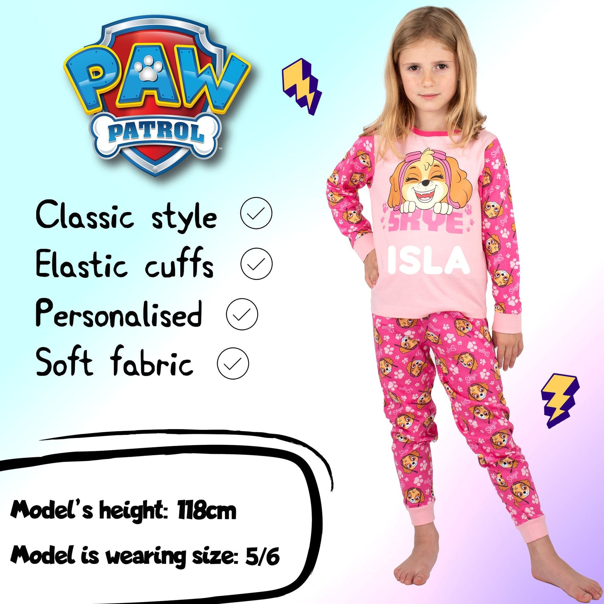 Pyjama – Paw Patrol Skye for Girls | Fringoo