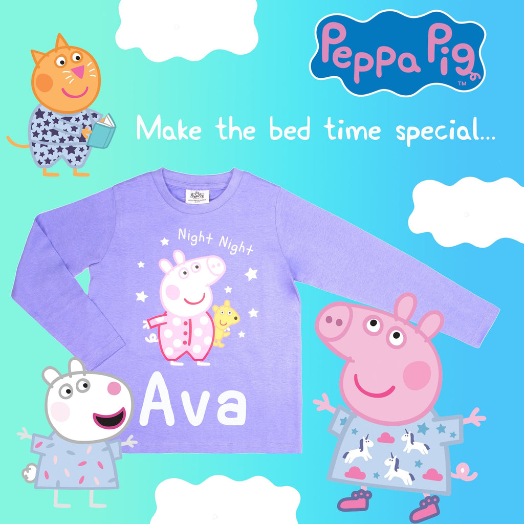 Pyjama – Peppa Pig – rose & violet