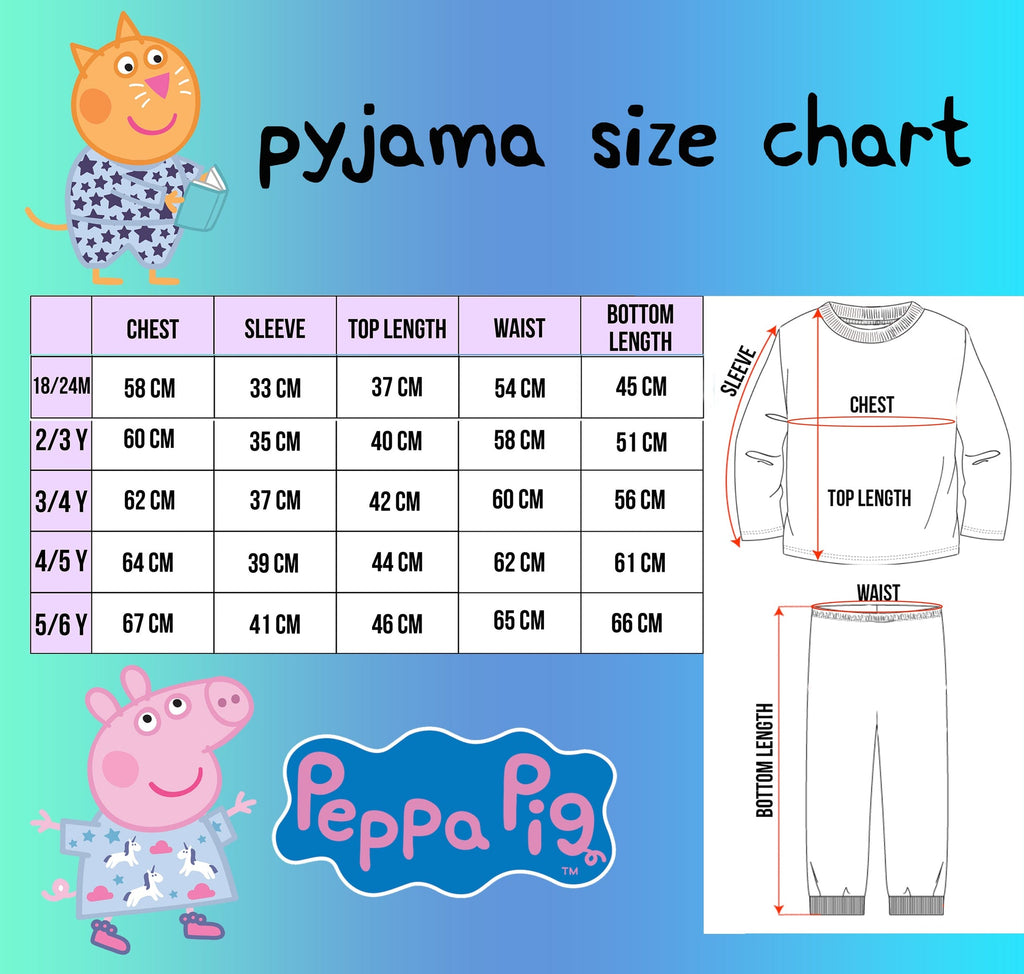 Pyjama – Peppa Pig – rose & violet