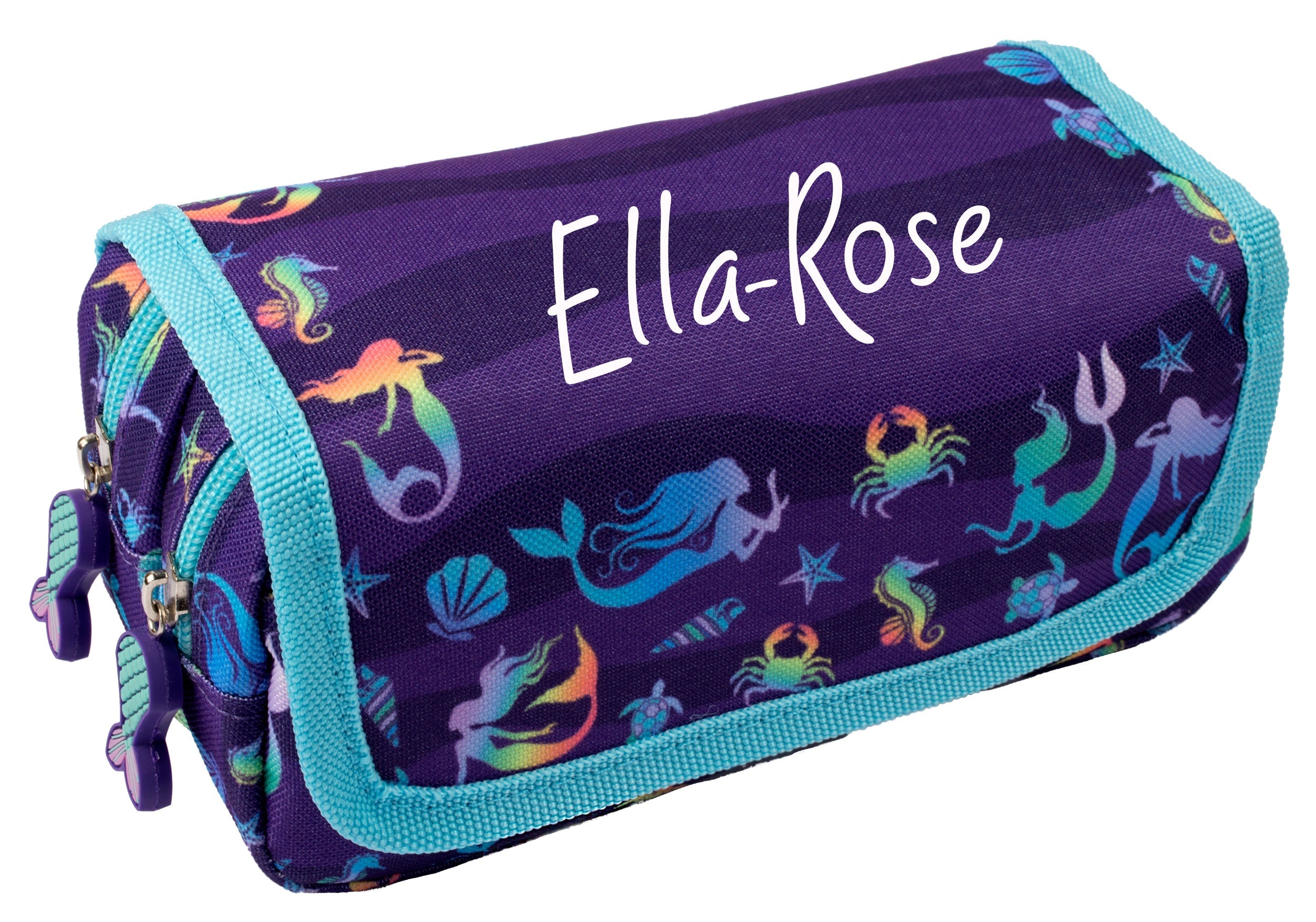 Trousse scolaire – violet sirène