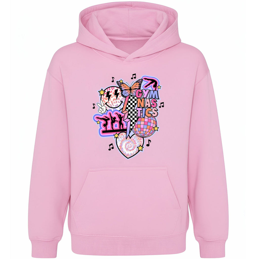 Sweat à capuche gymnastique – Fringoo Gymnastic for Cotton Rich Soft Hooded – Gymnastic Vibes-rose
