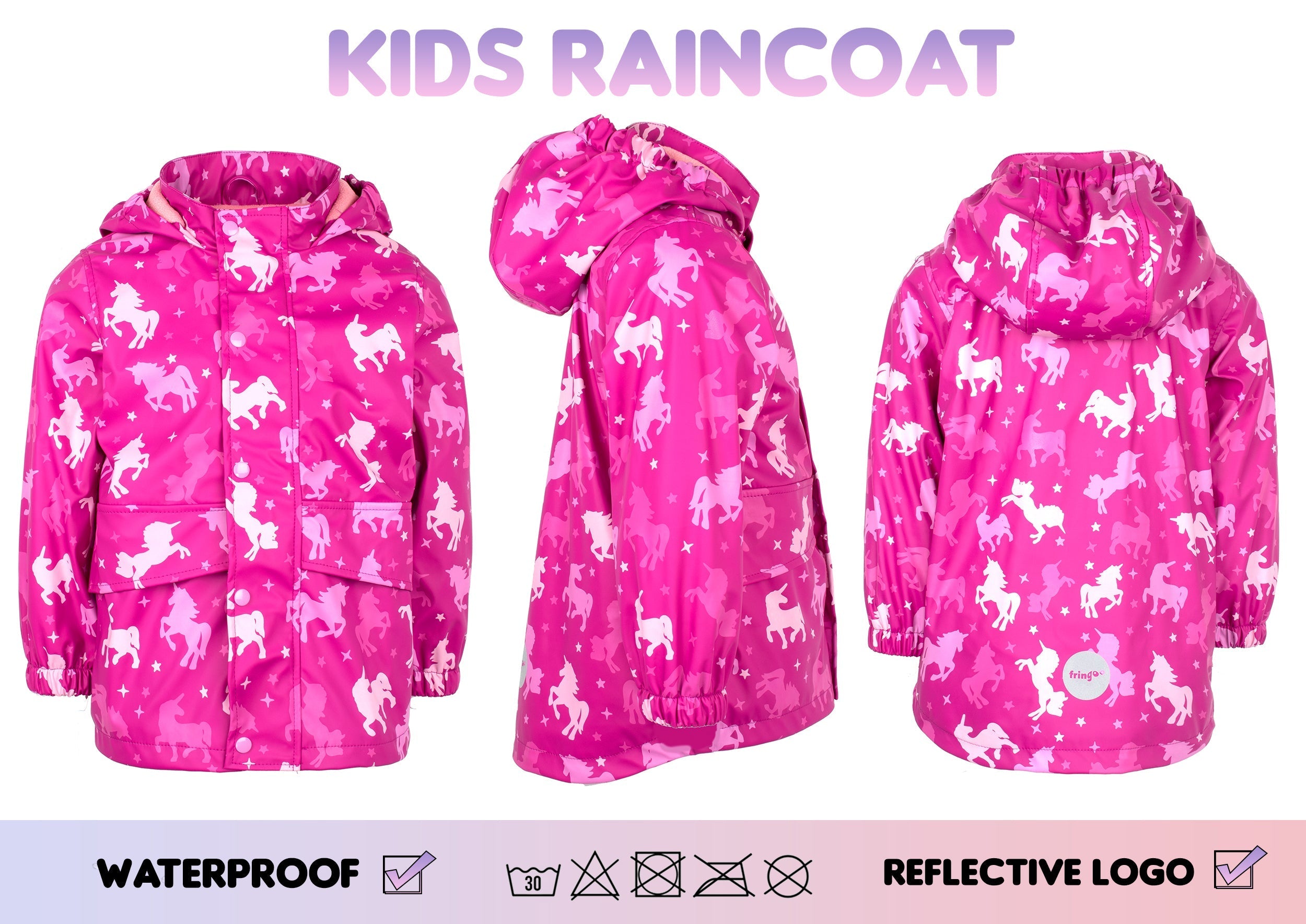 Imperméable – licorne Ombre