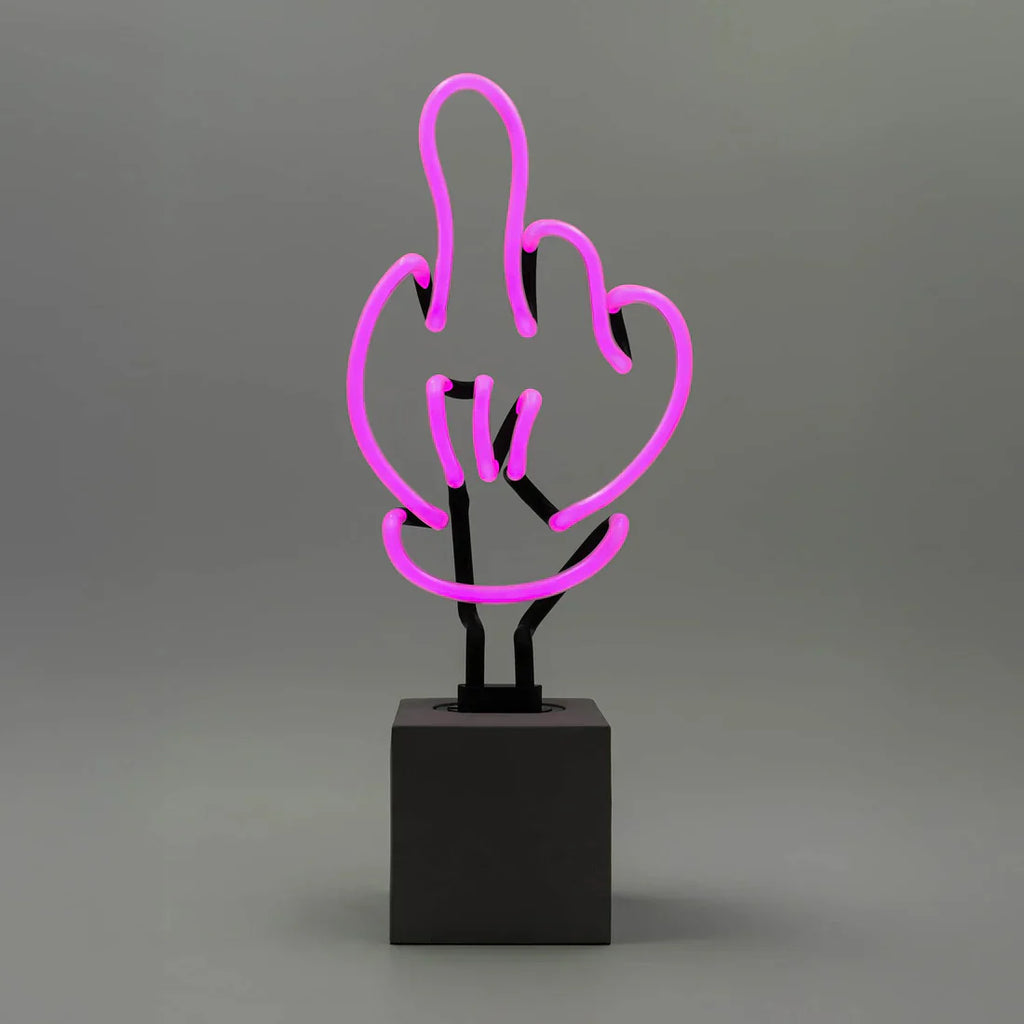 Neon Hand Lamp "Fuck"