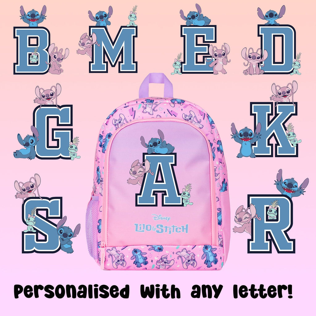 Sac à cordon avec bandoulière – Disney Stitch et Lilo with Letter