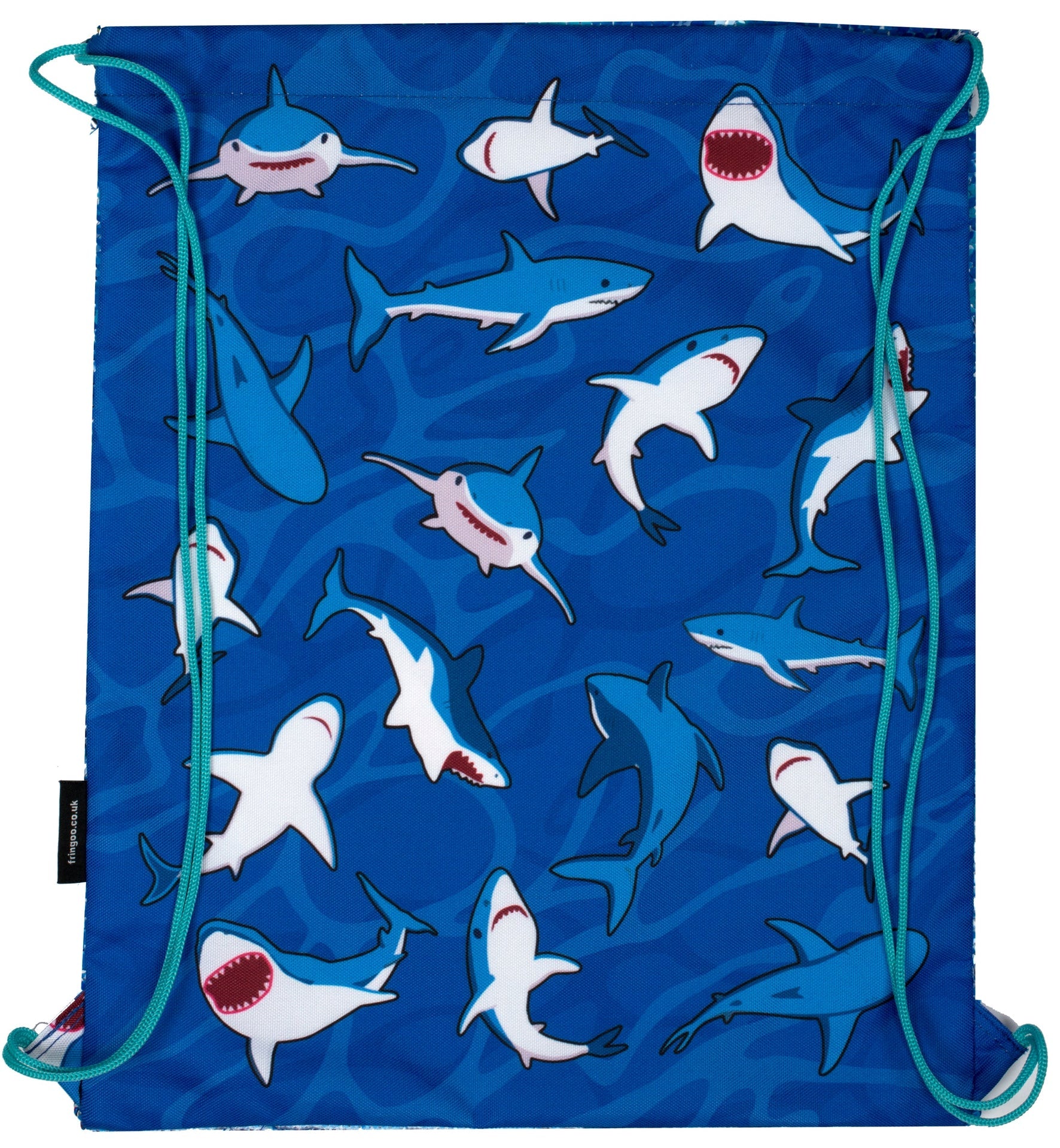 à sequins Drawstring sac à dos – Shark's Hug