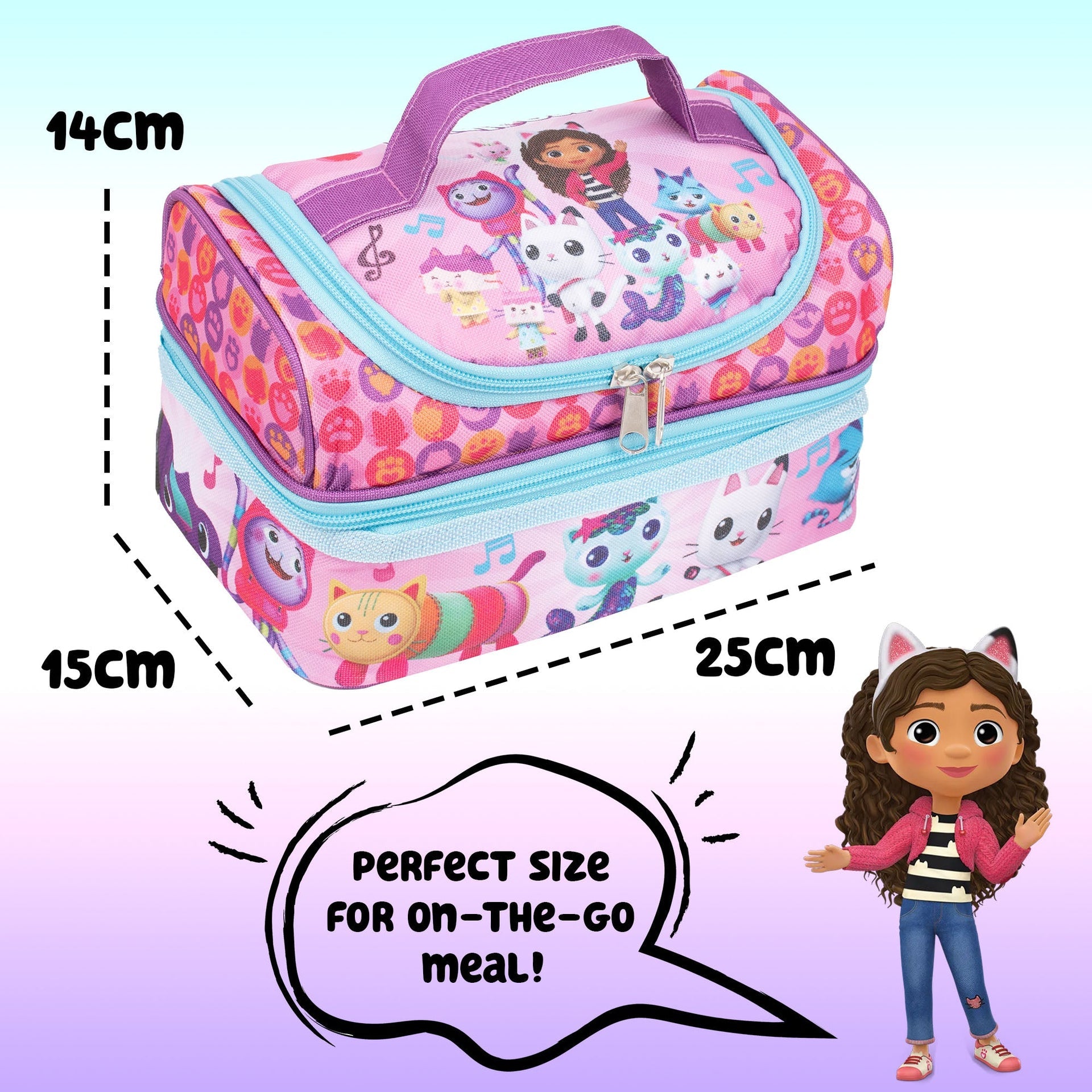 Sac repas – Gabby's Doll House Multi