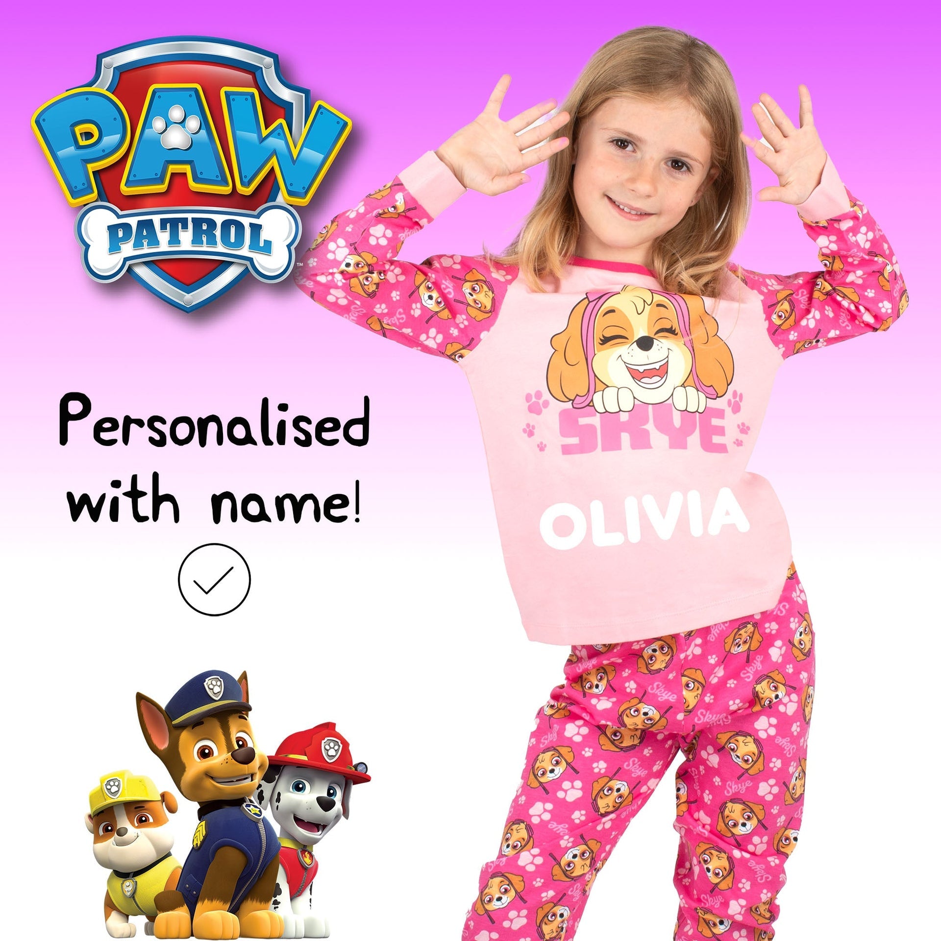 Pyjama – Paw Patrol Skye for Girls | Fringoo
