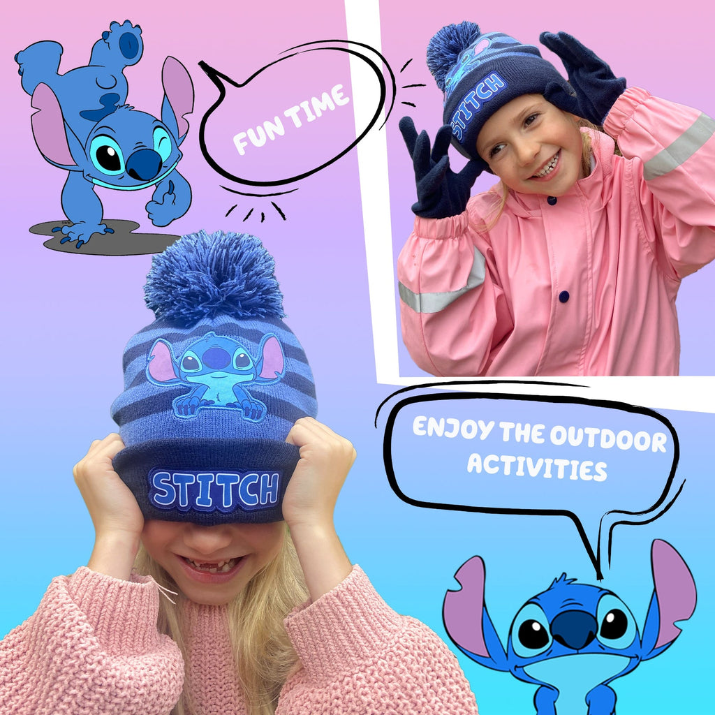 Ensemble bonnet et gants – Stitch set