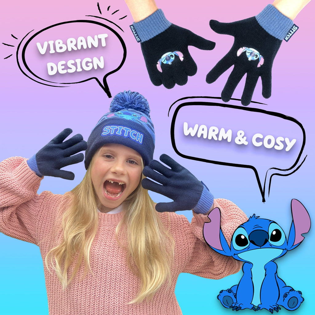Ensemble bonnet et gants – Stitch set