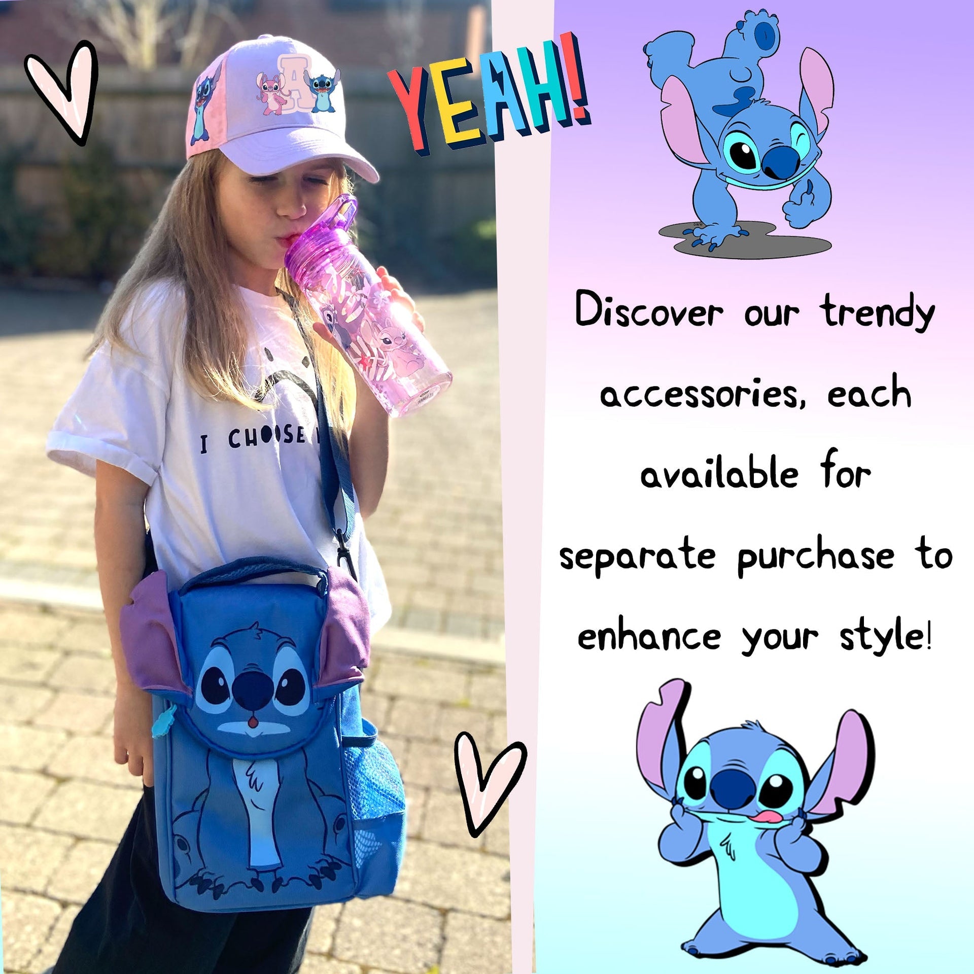 Sac repas – Stitch 3D