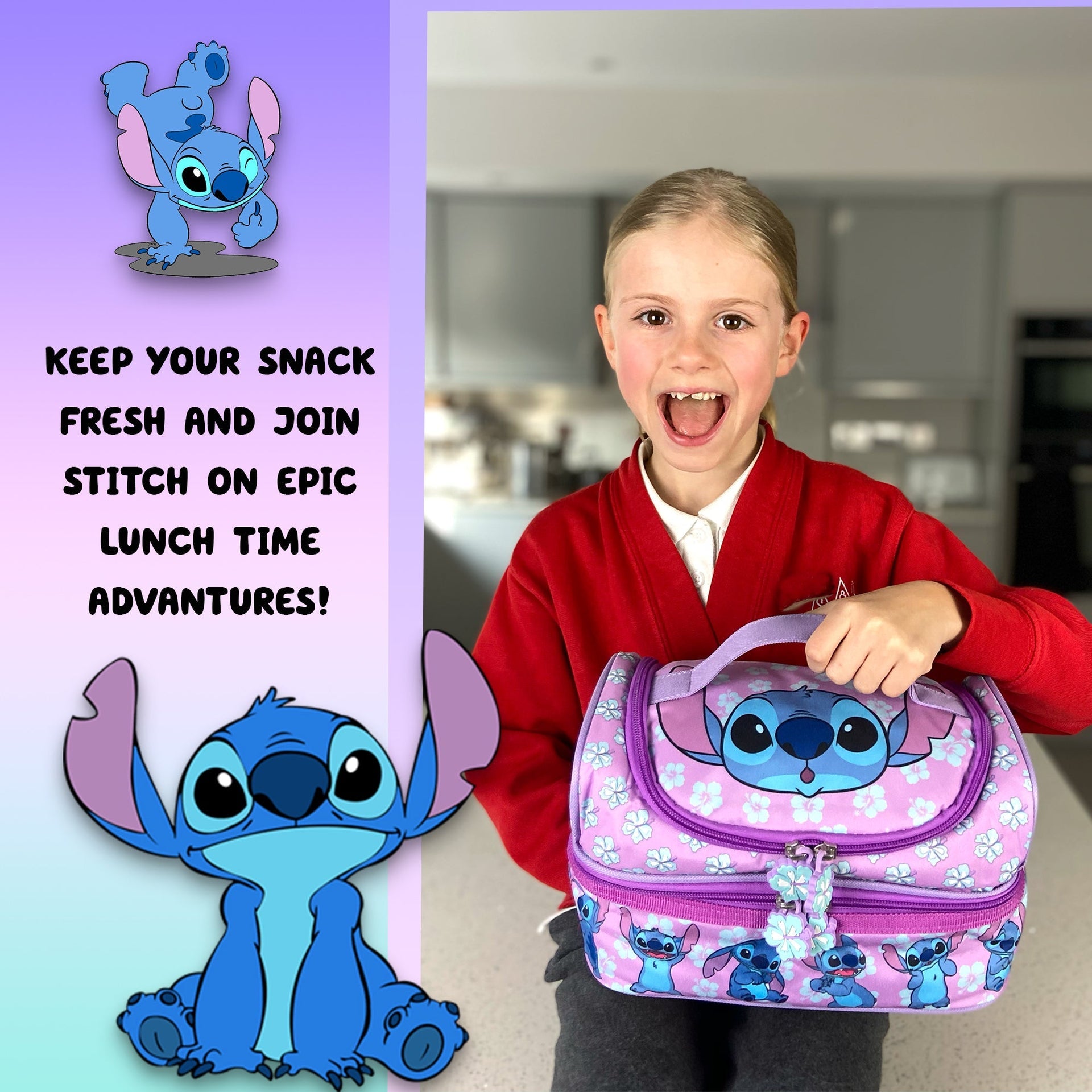Sac repas – Stitch Multi