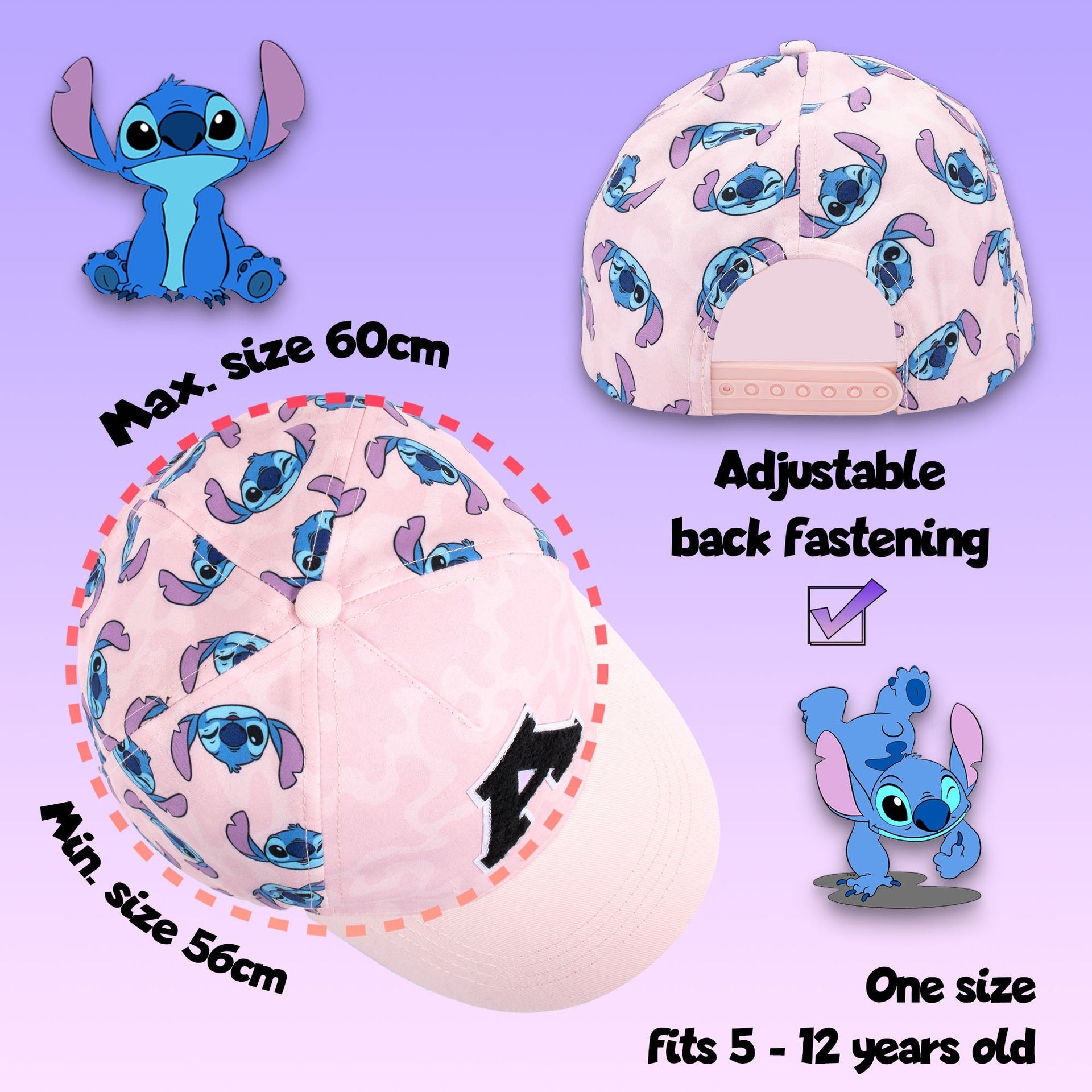 Casquette enfant – Stitch Baseball Cap