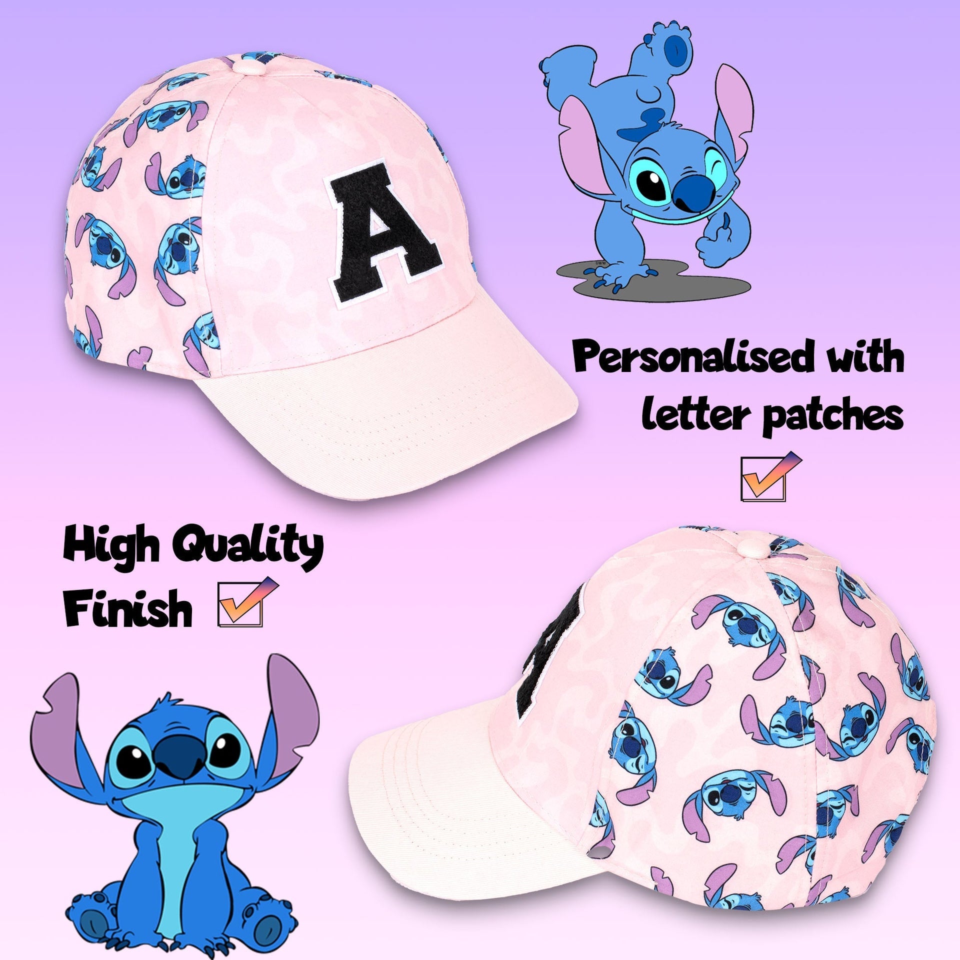 Casquette enfant – Stitch Baseball Cap