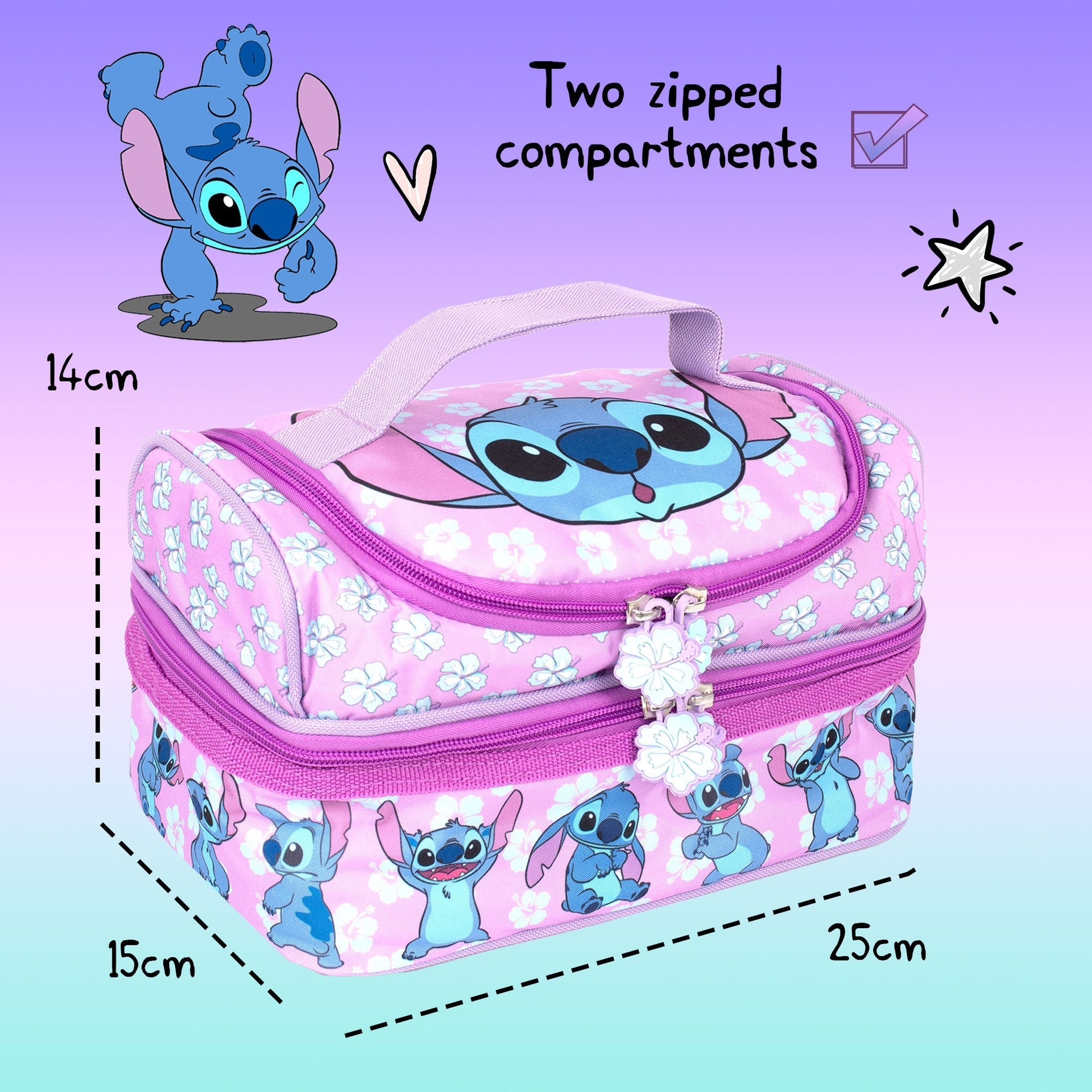 Sac repas – Stitch Multi