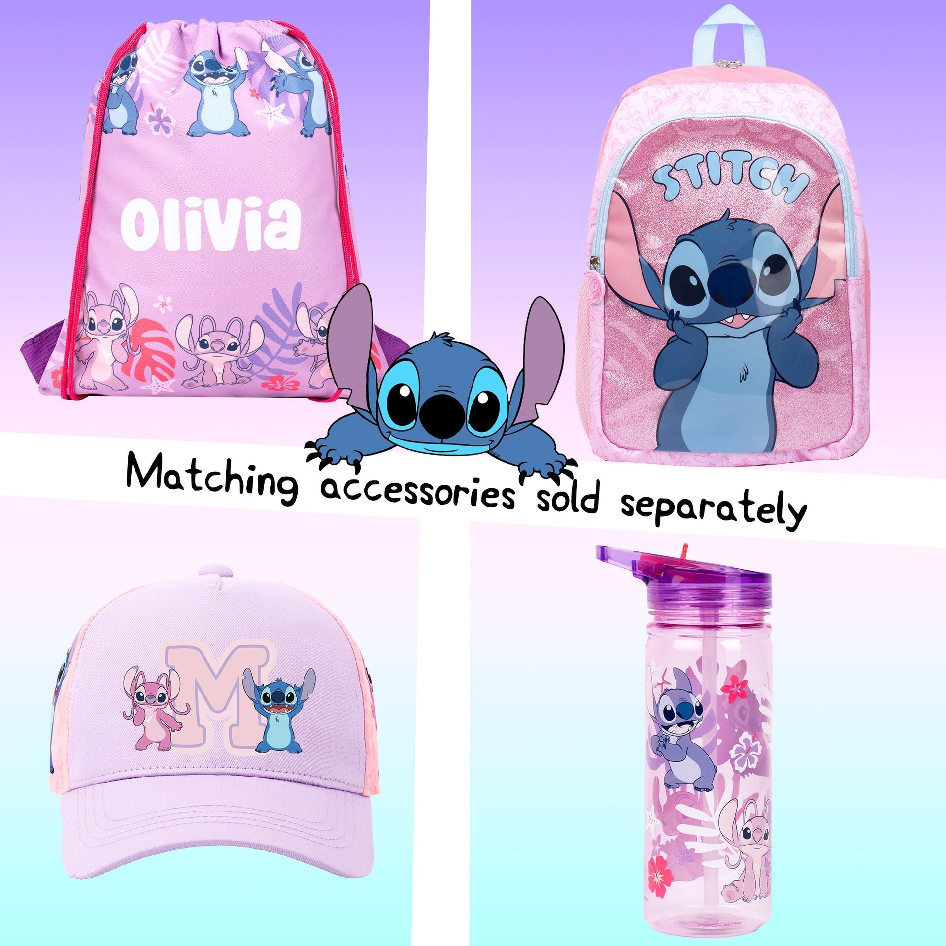 Sac à dos – Disney Stitch pailleté for Girls | Fringoo