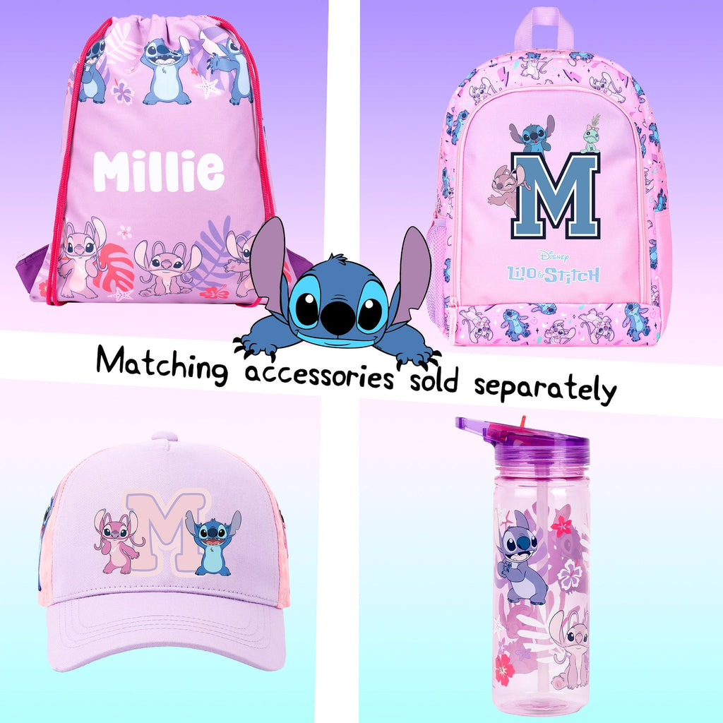 Sac à cordon avec bandoulière – Disney Stitch et Lilo with Letter
