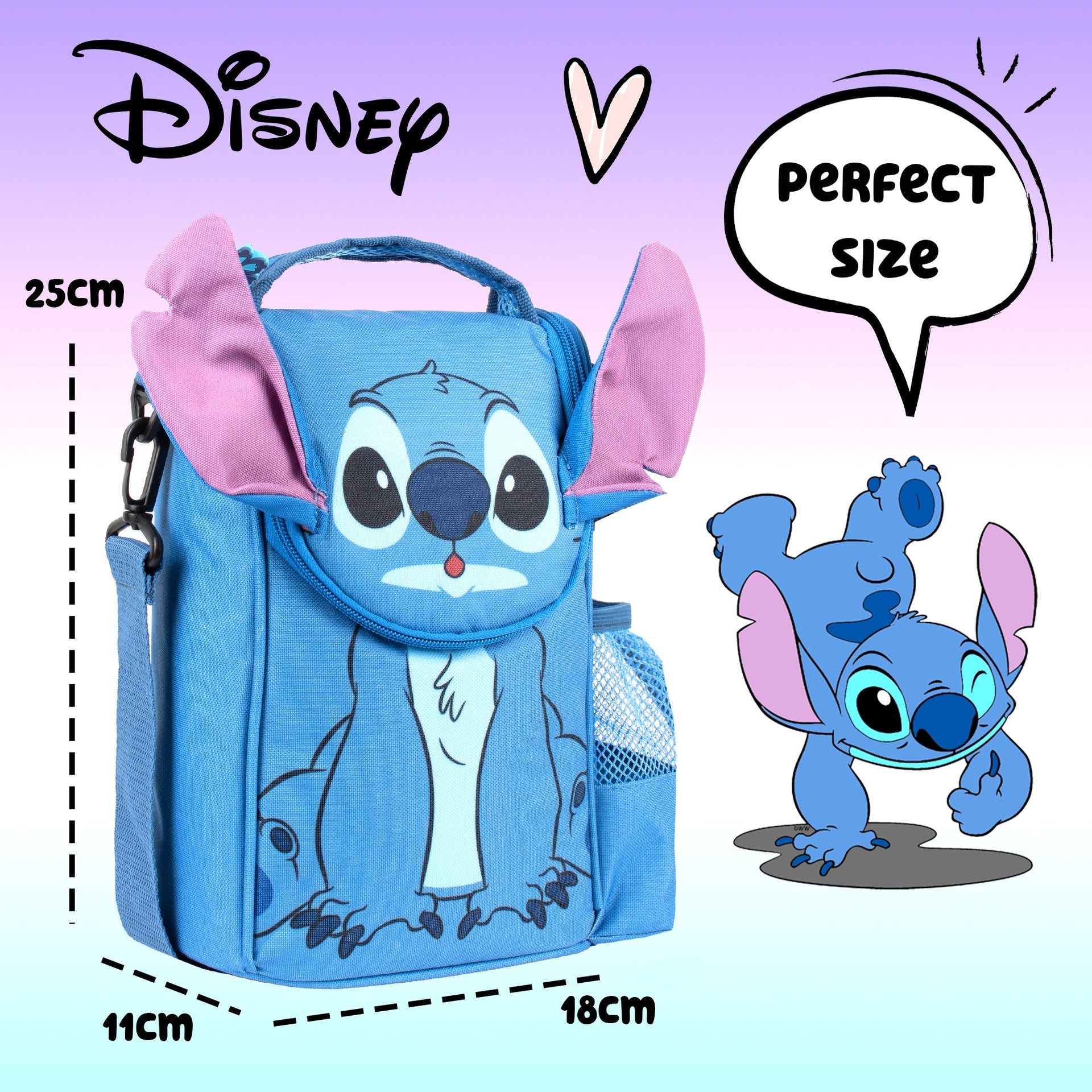 Sac repas – Stitch 3D