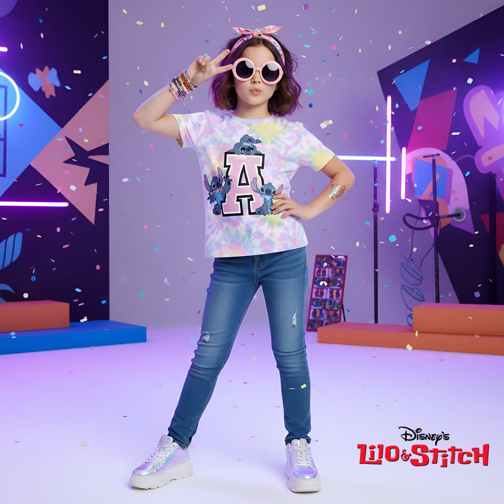 Crop top Stitch – Tie Dye