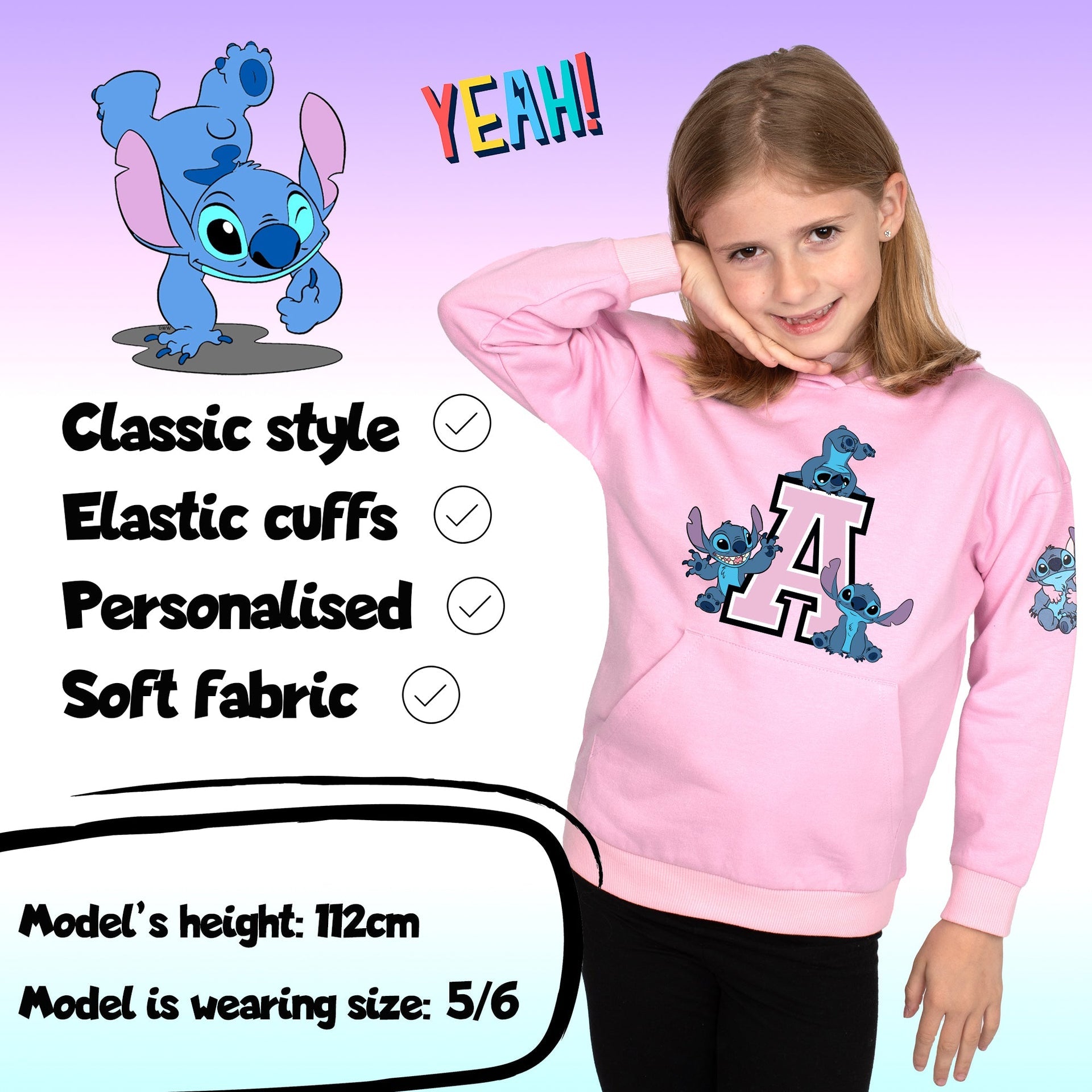 Sweat à capuche – Disney Stitch
