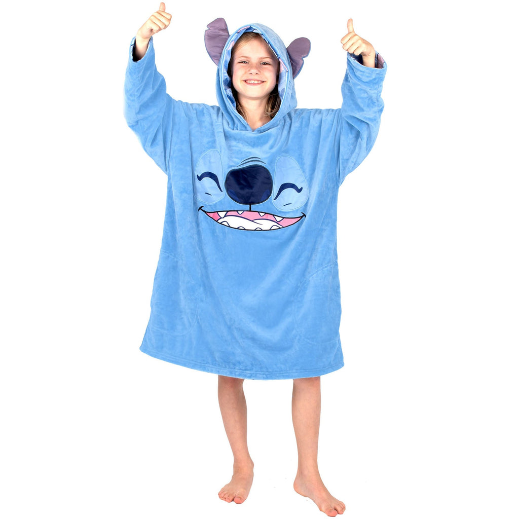 Sweat plaid oversize – Disney Stitch Oversized Blanket -bleu