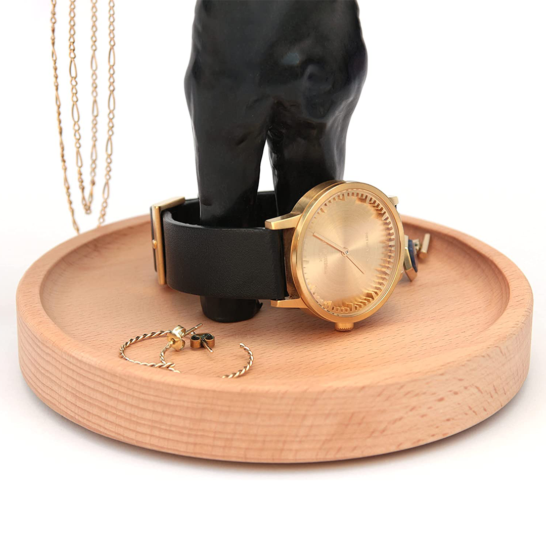 Porte bijoux Main Squelette Noire