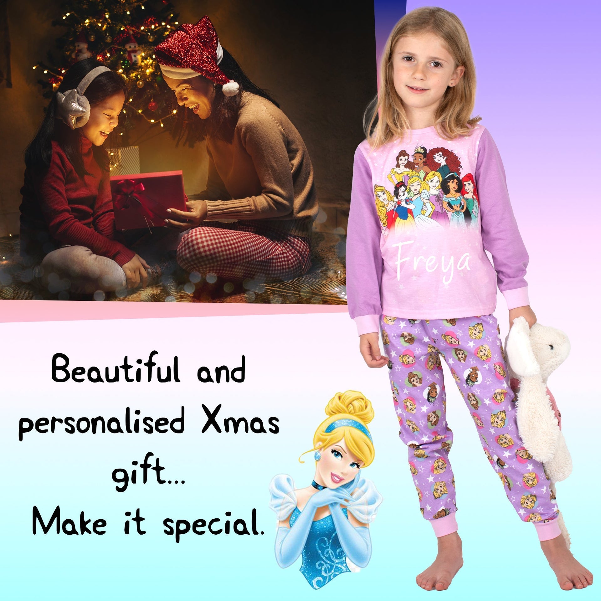 Pyjama – Disney Christmas – rose